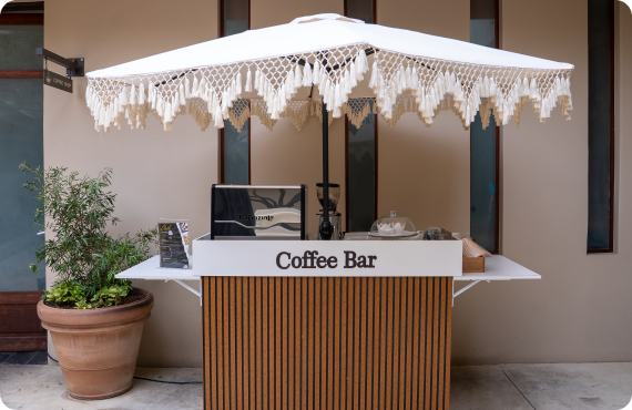 sandhurst eye centre coffee station